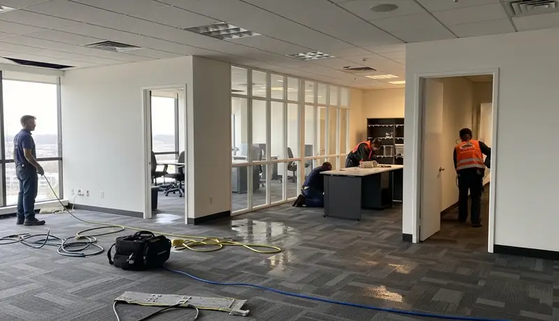 Water Damage Restoration for Office Building in Sacramento, CA in Sacramento, CA